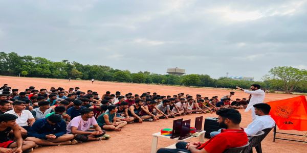 एबीवीपी के उजास सप्ताह के अंतर्गत दौड़ प्रतियोगिता आयोजित