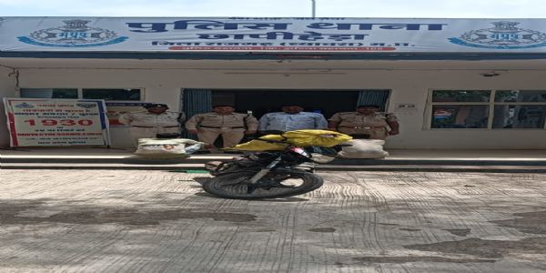 राजगढ़ः साड़ी की दुकान में चोरी करने वाले दो आरोपित राजस्थान से गिरफ्तार