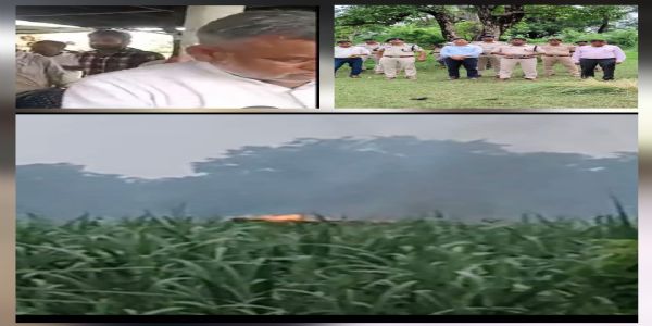 वाल्मीकिनगर में वन भूमि विवाद गहराया: ग्रामीणों ने सौंपा ज्ञापन