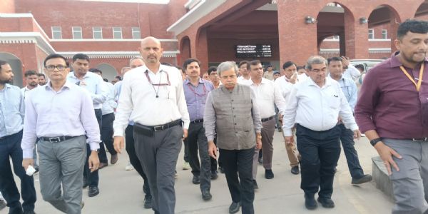रेलवे बोर्ड के चेयरमैन ने किया जींद जंक्शन का दौरा