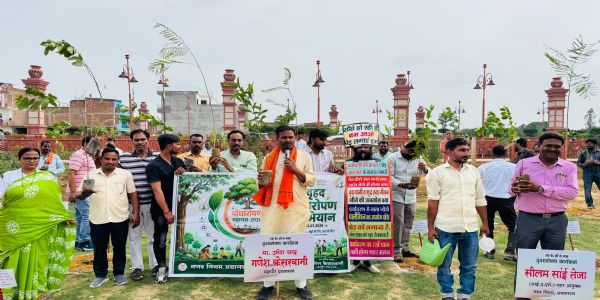हर व्यक्ति एक पौधा लगाकर उसका संरक्षण करे, तो प्रयागराज बनेगा हरित और प्रदूषणमुक्त शहर : गणेश केसरवानी