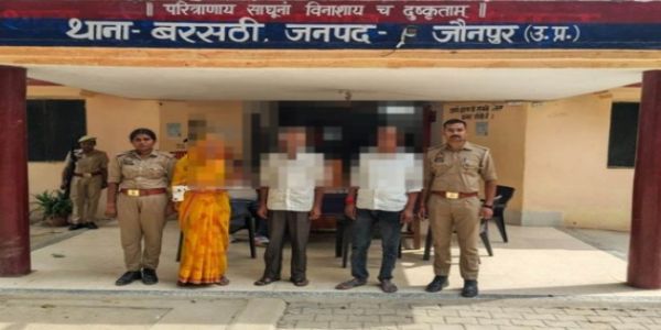 हत्या के प्रयास मामले में तीन वांछित आरोपित गिरफ्तार
