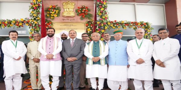 गुरुग्राम: आधुनिक न्यायिक अधोसंरचना से आमजन का न्याय पर विश्वास होगा और मजबूत : मनोहर लाल