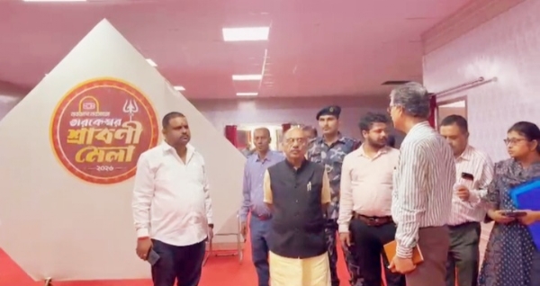 तारकेश्वर श्रावणी मेले का दौरा करने पहुंचे डॉ अजय पोद्दार