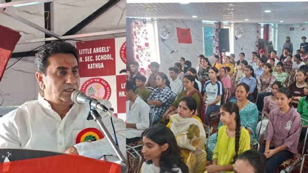 Youth are the foundation of a developed India – Jasrotia felicitates 100 meritorious students.