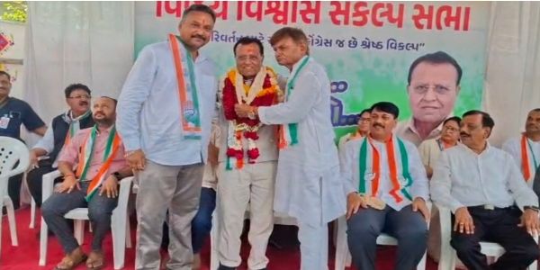 कांग्रेस उम्मीदवार भीखाभाई रबारी कांग्रेस उम्मीदवार भीखाभाई रबारी