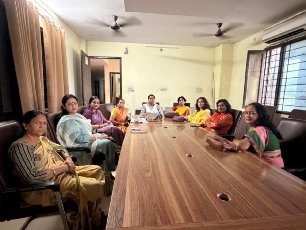 भाजपा महिला मोर्चा की बैठक