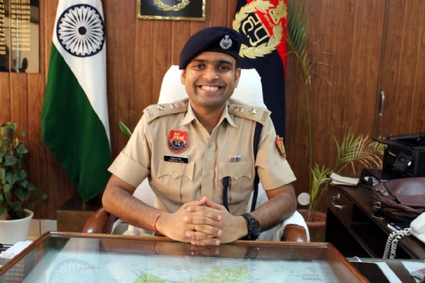 एसपी सिद्धांत जैन।
