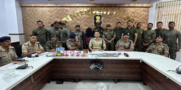 Militant arrested Militant arrested