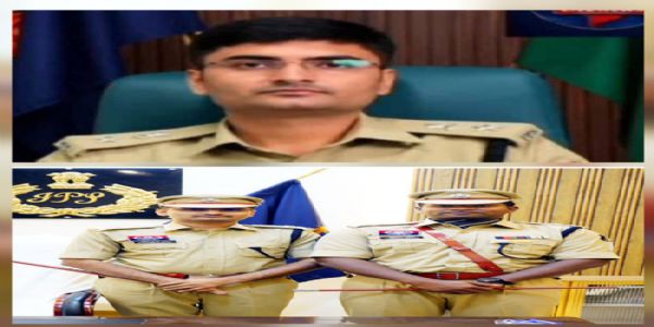संदीप कुमार पटेल नारायणपुर के 24वें एसपी के रूप में संभाला पदभार