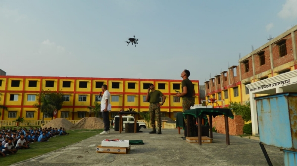 एनसीसी कैडेट्स को ड्रोन प्रशिक्षण कार्यक्रम का छाया चित्र एनसीसी कैडेट्स को ड्रोन प्रशिक्षण कार्यक्रम का छाया चित्र