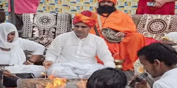 सोनीपत:गाय को बेटी मान पाला,तेरहवीं पर 11 गांवों को दिया श्रद्धाभोज,आत्मिक शांति के लिए हवन
