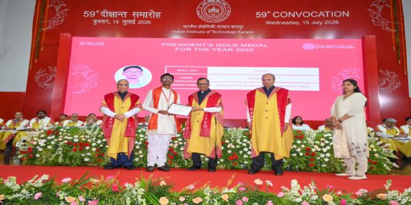 आईआईटी कानपुर के 59वें दीक्षांत समारोह में 3,104 विद्यार्थियों को मिली उपाधियां : डॉ. पवन गोयनका