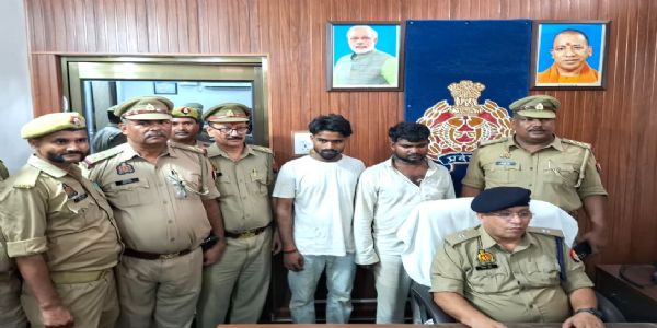 मीरजापुर में सर्राफा दुकान में चोरी का खुलासा, दो शातिर चोर गिरफ्तार