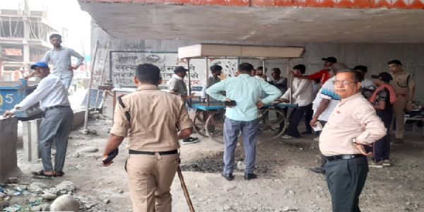 कांवड़ मेले से पहले भूपतवाला में चला अतिक्रमण हटाओ अभियान