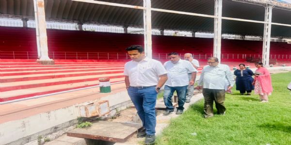 उम्मेद स्टेडियम में जलभराव की समस्या का होगा स्थायी समाधान