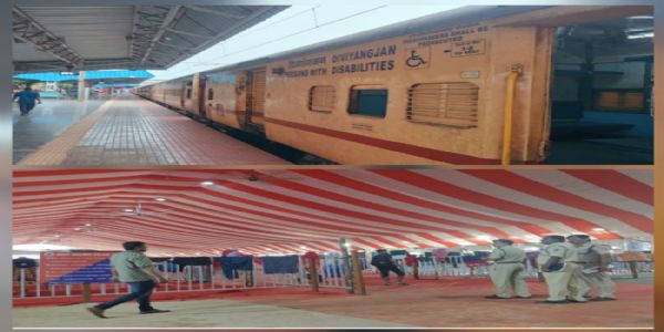जगदलपुर-पुरी स्पेशल ट्रेन अपने गंतव्य श्रीजगन्नाथ पुरी के लिए हुई रवाना