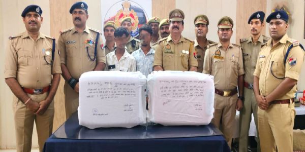 कानपुर सेंट्रल स्टेशन के पास 26 किलो गांजा के साथ दो शातिर गिरफ्तार