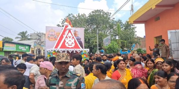 चतरा में श्रद्धा और उल्लास के साथ निकाली गई भगवान जगन्नाथ की भव्य रथयात्रा