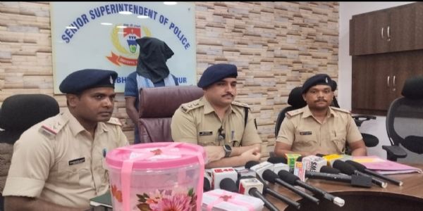 गांजा के साथ एक तस्कर गिरफ्तार