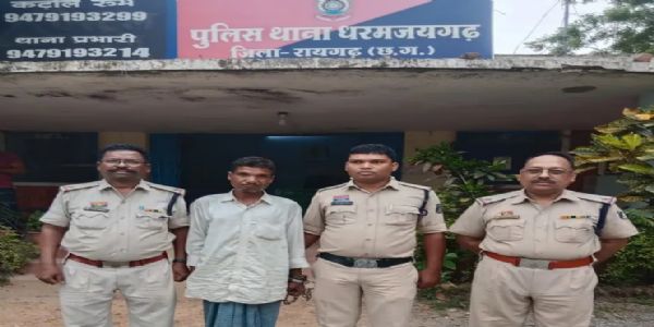 धरमजयगढ़ में मिले महिला के शव का खुलासा, पति ने की हत्या, आरोपित गिरफ्तार