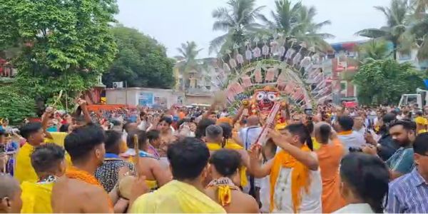 सिलीगुड़ी में भव्य रथयात्रा, ‘जय जगन्नाथ’ से गूंजा शहर