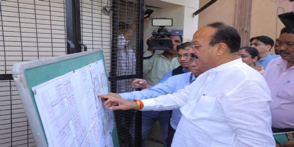 मंत्री सूद ने भलस्वा ईडब्ल्यूएस आवास परियोजना का किया निरीक्षण