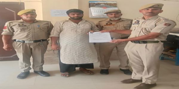 पीएसए के तहत हिस्ट्रीशीटर बाग हुसैन गिरफ्तार, भद्रवाह जेल भेजा