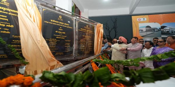पुनर्विकसित हर्रावाला रेलवे स्टेशन राष्ट्र को समर्पित,धामी बोले-आधुनिक रेल ढांचा विकसित भारत के संकल्प को देगा गति