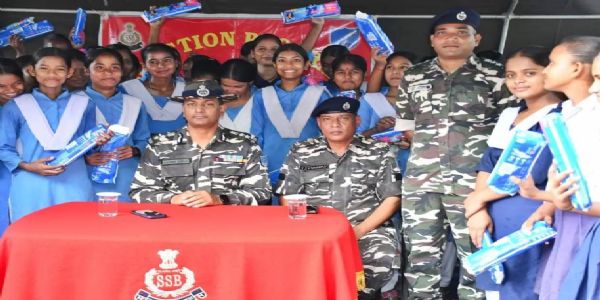 सीमावर्ती गांवों में एसएसबी ने चलाया जनकल्याण अभियान