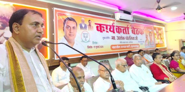 भाजपा का लक्ष्य सुल्तानपुर की सभी पांच विधानसभा सीटों पर कमल खिलाना : अशोक चौरसिया