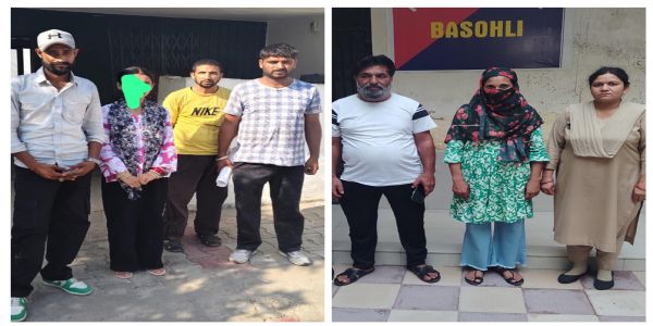 कठुआ पुलिस ने 2 लापता महिलाओं को परिवार से मिलाया