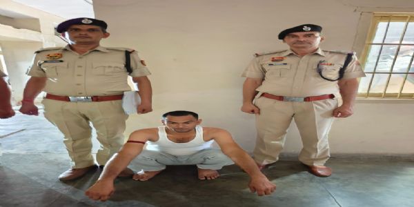 नूंह में पांच हजार का वांछित इनामी आरोपी गिरफ्तार