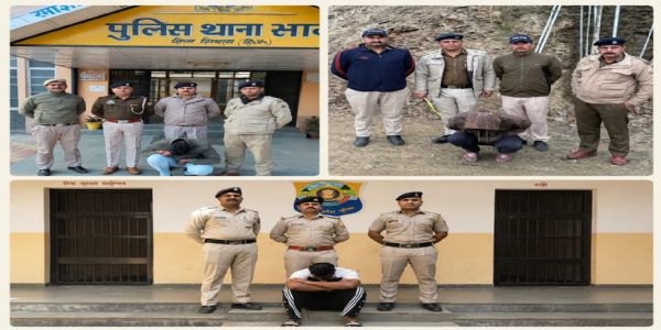 शिमला : अंतरराज्यीय चिट्टा नेटवर्क का पर्दाफाश, दो सप्लायर गिरफ्तार
