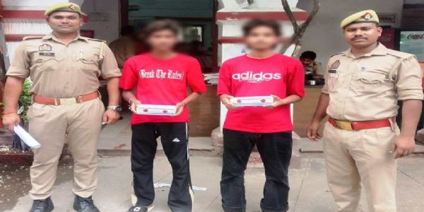 छिनैती की वारदात का पुलिस ने किया खुलासा, दो आरोपित गिरफ्तार
