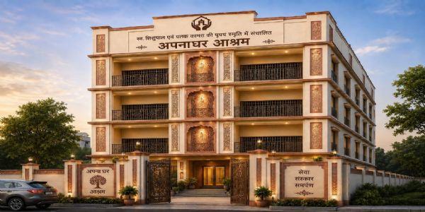 लिया बेसहारों को सहारा देने का संकल्प : जिला उद्योग प्रन्यास की प्रेरणा से रानीबाजार औद्योगिक क्षेत्र में बन रहा है अपनाघर आश्रम