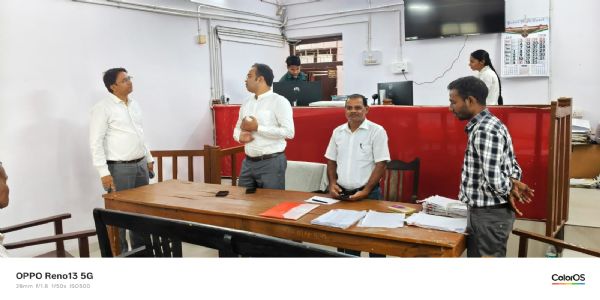 जिला न्यायमंडल में लोक अदालत का हुआ आयोजन