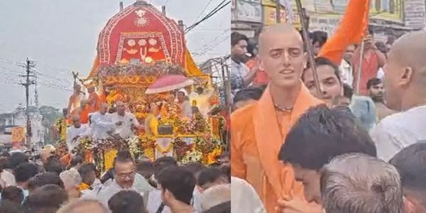 मप्र में निकली भगवान जगन्नाथ की भव्य रथयात्रा, रूस-अमेरिका से आए भक्त भी हुए शामिल