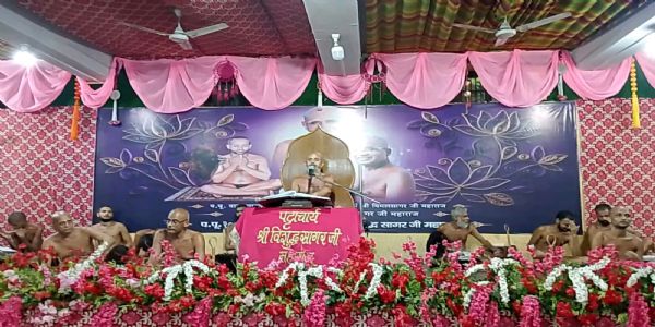 मौन का अर्थ मन को विचार शून्य करना : आचार्य श्री 108 विशुद्ध सागर जी महाराज