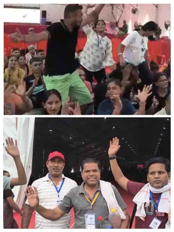 Amarnath Yatra halted due to bad weather, yet faith remains steadfast; Lakhanpur immersed in devotion Amarnath Yatra halted due to bad weather, yet faith remains steadfast; Lakhanpur immersed in devotion