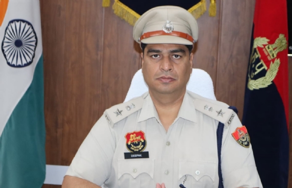 एसपी दीपक सहारण। एसपी दीपक सहारण।