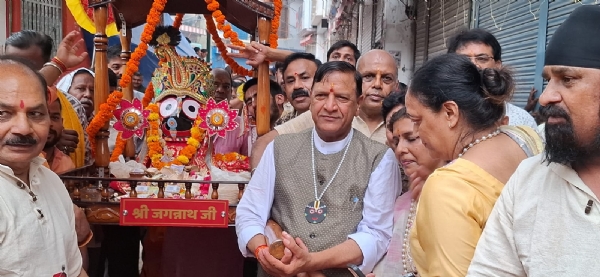 भगवान श्री जगन्नाथ जी की रथ यात्रा हमारी सनातन संस्कृति, आस्था और सामाजिक समरसता का जीवंत प्रतीक : डॉ. राजीव बिंदल भगवान श्री जगन्नाथ जी की रथ यात्रा हमारी सनातन संस्कृति, आस्था और सामाजिक समरसता का जीवंत प्रतीक : डॉ. राजीव बिंदल