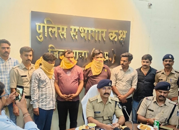 गुना पुलिस ने चोरी के प्रकरणों का खुलासा किया गुना पुलिस ने चोरी के प्रकरणों का खुलासा किया