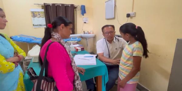 थलीसैंण उपजिला चिकित्सालय का तेजी से चल रहा निर्माण कार्य:सीएमओ