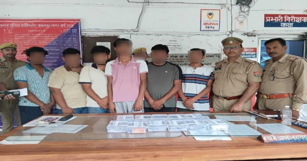 पुलिस की गिरफ्त में शातिर पुलिस की गिरफ्त में शातिर