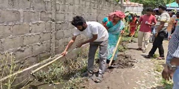 फूलबाड़ी में 125 दिन के रोजगार कार्य की शुरुआत, ग्रामीणों में ख़ुशी