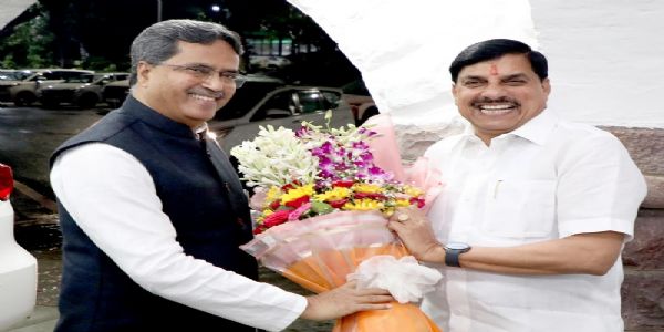 मप्र के मुख्यमंत्री से मिले त्रिपुरा के मुख्यमंत्री डॉ मणिक साहा, भोपाल का किया भ्रमण