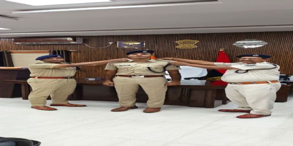 सुपौल में पिपिंग सेरेमनी आयोजित, दो सार्जेंट बने सार्जेंट मेजर