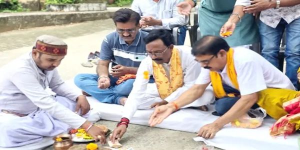 अटल कॉलोनी में पेयजल समस्या होगी दूर, 25 लाख की पाइपलाइन विस्तार योजना का भूमिपूजन