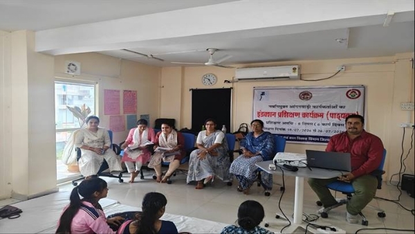 विदिशाः नवनियुक्त आंगनवाड़ी कार्यकर्ताओं का इंडक्शन प्रशिक्षण विदिशाः नवनियुक्त आंगनवाड़ी कार्यकर्ताओं का इंडक्शन प्रशिक्षण